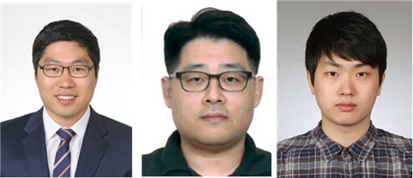 (왼쪽부터)육종민 교수, 한영기 교수, 구건모 박사과정