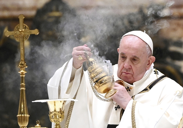 프란치스코 교황.