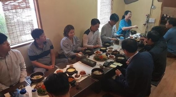 충북넷1인창조기업지원센터는 지난 28일 '비빔밥 네트워킹 데이'를 진행했다.