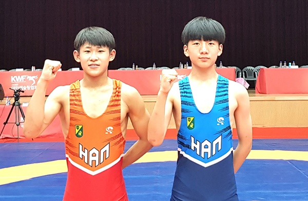 (왼쪽부터) 서병기·강근영 선수.